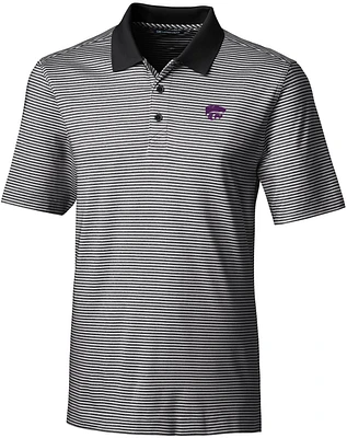 Cutter & Buck Men's Kansas State University Forge Tonal Stripe Polo