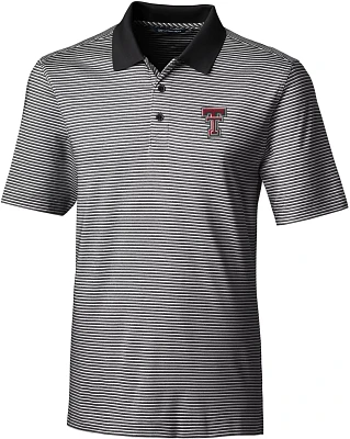 Cutter & Buck Men's Texas Tech University Forge Tonal Stripe Polo