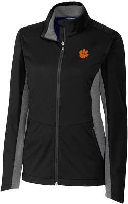 Cutter & Buck Women's Clemson University Navigate Softshell Jacket                                                              