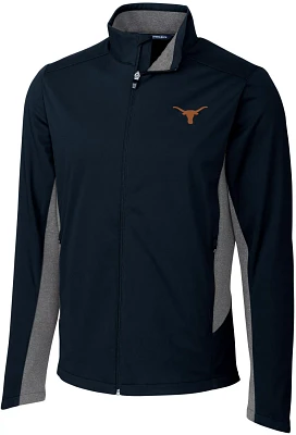 Cutter & Buck Men's University of Texas Navigate Softshell Jacket  -BIG-                                                        