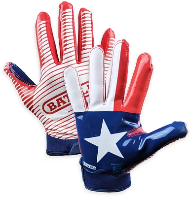 Battle Adults' Doom Texas Football Gloves