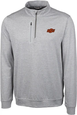 Cutter & Buck Men's Oklahoma State University Stealth Half Zip  -TALL-                                                          