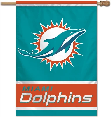 WinCraft Miami Dolphins 28 in x 40 in Vertical Flag                                                                             