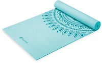 Gaiam Reversible Aubergine Swirl 24 x 68 0.24 Yoga Mat