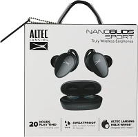 Altec Lansing Nanobud Sport True Wireless Earbuds with Charging Case