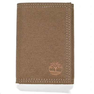 Timberland Nylon Embroidered Trifold Wallet