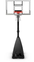 Spalding Accuglide 54 in Portable Acrylic Basketball Hoop                                                                       