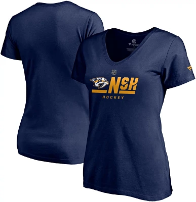 Fanatics Women's Nashville Predators Secondary Tricode Short Sleeve T-shirt