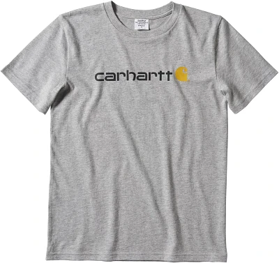 Carhartt Boys' Knit Crew Neck Logo T-Shirt