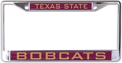 WinCraft Texas State University Inlaid Mirror License Plate Frame                                                               