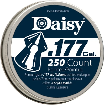 Daisy .177 Caliber Pointed Precision Max Pellets 250-Count                                                                      