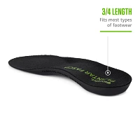 Sof Sole Men's 3/4-Length Plantar Fascia Orthotic Insoles                                                                       