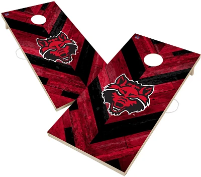 Victory Tailgate Arkansas State University Solid Wood 2 ft x 4 ft Cornhole Game                                                 