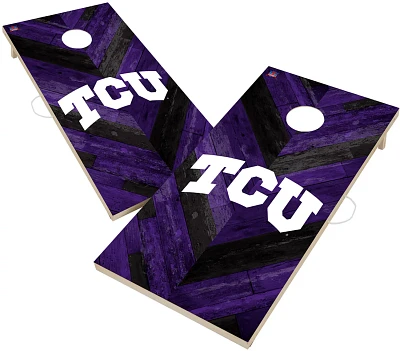 Victory Tailgate Texas Christian University Solid Wood 2 ft x 4 ft Cornhole Game                                                