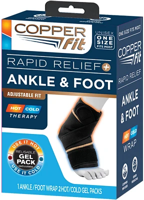 Copper Fit Rapid Relief Ankle and Foot Wrap                                                                                     