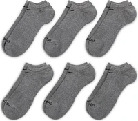 Nike Men's Everyday Plus Cushion Training No Show Socks 6 Pack