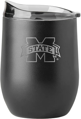 Logo Mississippi State University 16 oz Powder Coat Curved Tumbler                                                              
