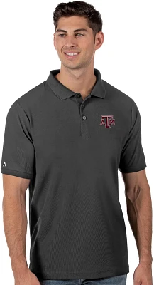 Antigua Men's Texas A&M University Legacy Pique Polo Shirt