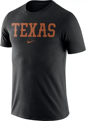 Nike Men's University of Texas Essential Wordmark Graphic T-shirt