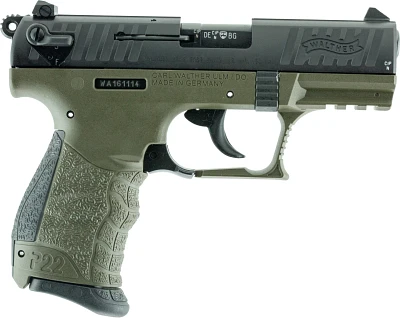 Walther P22 Military 22 LR 3.42 in Tactical Pistol                                                                              
