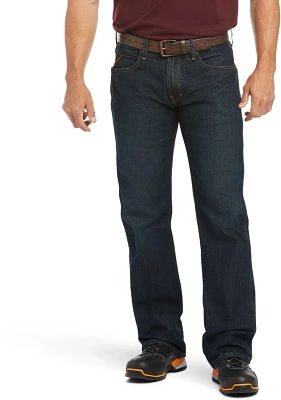 Ariat Men's Rebar M5 Slim DuraStretch Edge Stackable Straight Leg Jeans