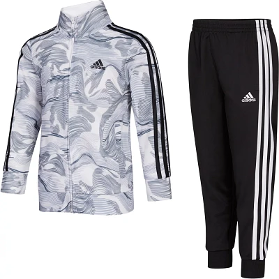 adidas Boys' Allover Print Track Set                                                                                            