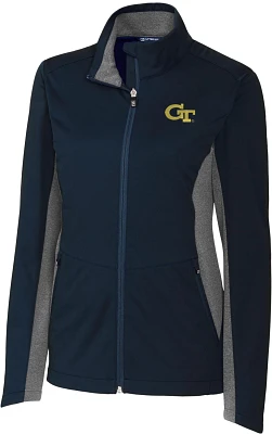 Cutter & Buck Women's Georgia Tech Navigate Softshell Jacket                                                                    