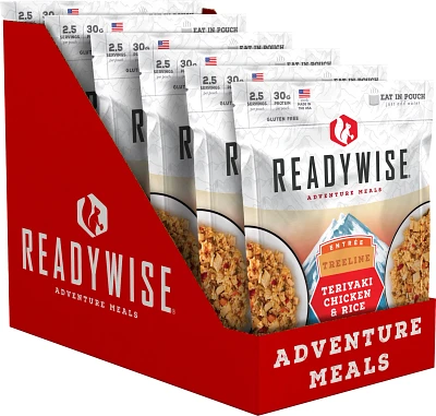 Wise Company Readywise Treelline Teriyaki Chicken and Rice 6-Pack                                                               