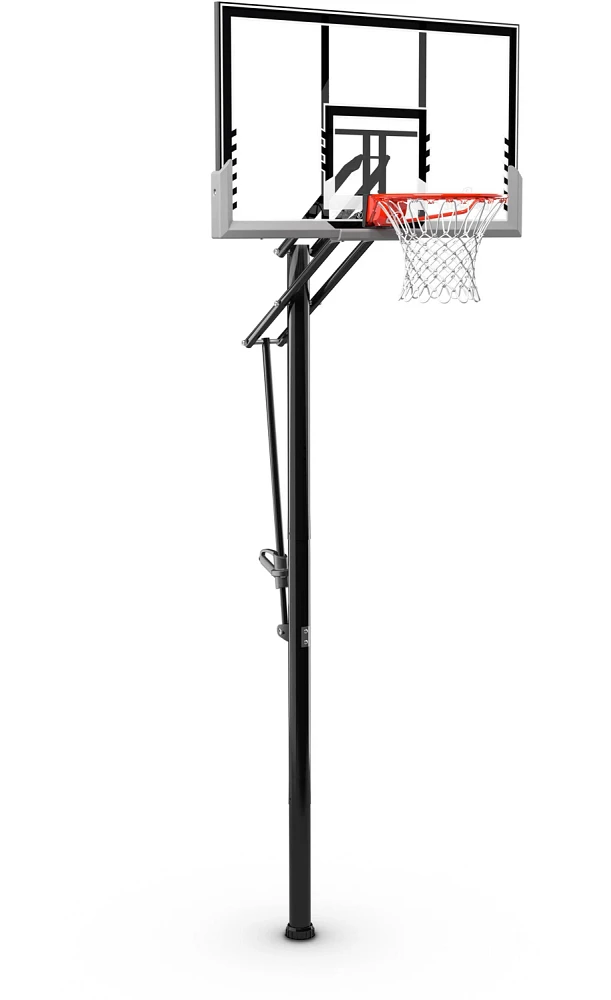 Spalding Pro Glide 54 in Inground Acrylic Basketball Hoop                                                                       