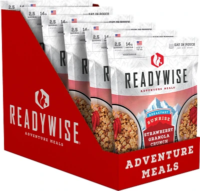 Wise Company Readywise Sunrise Strawberry Granola Crunch 6-Pack                                                                 