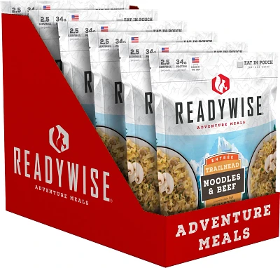 Wise Company Readywise Trailhead Noodles and Beef 6-Pack                                                                        
