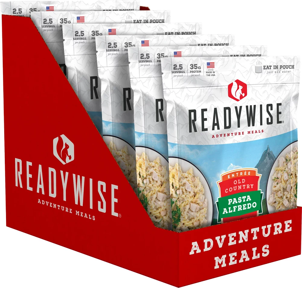 Wise Company Readywise Old Country Pasta Alfredo with Chicken 6-Pack                                                            