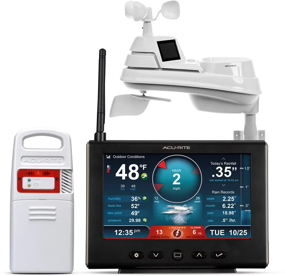 AcuRite Iris 5-in-1 Lightning Detection Weather Station                                                                         