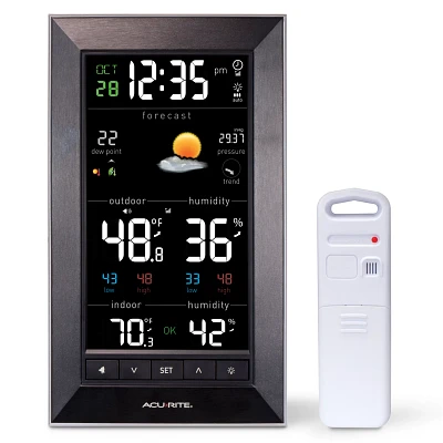 AcuRite Weather Station w/ Indoor and Outdoor Monitoring                                                                        