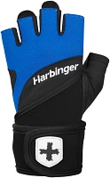 Harbinger Men's Training Grip Nonwrist Wrap Gloves