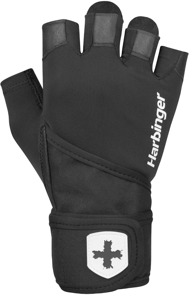 Harbinger Pro WristWrap® Weightlifting Gloves