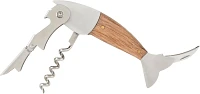 Foster & Rye Wood And Stainless Steel Fish Corkscrew                                                                            