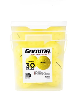 Gamma Bucket of Pickleballs 30-Pack                                                                                             