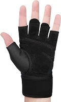 Harbinger Men's Training Grip Nonwrist Wrap Gloves