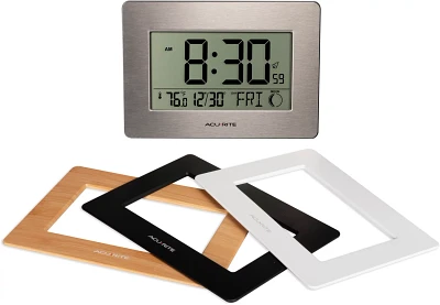 AcuRite Wireless Digital Wall and Tabletop Clock                                                                                