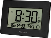 AcuRite Wireless Digital Wall and Tabletop Clock                                                                                