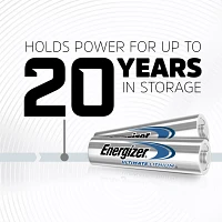 Energizer® Ultimate Lithium AAA Batteries 4-Pack                                                                               