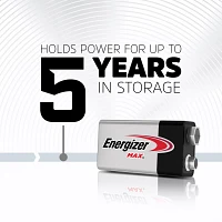 Energizer® Max 9V Batteries 2-Pack                                                                                             
