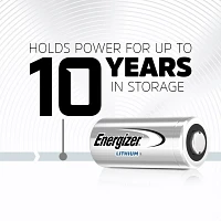 Energizer® CR123 Lithium Batteries 6-Pack                                                                                      