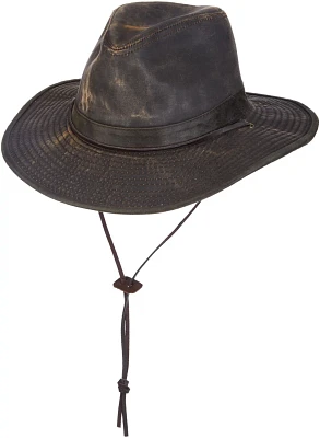 Dorfman Pacific Men's Weathered Cotton Safari Hat