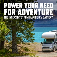 Interstate Batteries 1,000 Marine Cranking Amp Starting Battery                                                                 