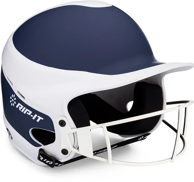 RIP-IT Women's Vision Pro Matte Two Tone Softball Batting Helmet                                                                