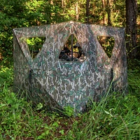 Primos Double Bull SurroundView Mossy Oak Greenleaf Stakeout Blind                                                              