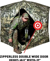 Primos Double Bull SurroundView Double Wide Truth Camo Ground Blind                                                             