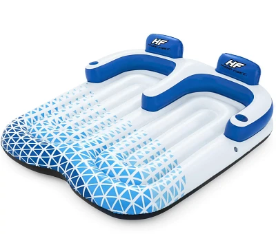 Bestway Hydro Force Indigo Waves Double Lounge Inflatable Tube                                                                  